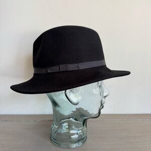 Country Gentleman Wilton Lite Felt Wool Fedora Hat Size‎ M Wool Water Repellent